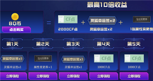 CF2020年9月灵狐者的约定活动