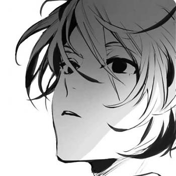 每周头像_黑白二次元个性漫画男头像-丧系