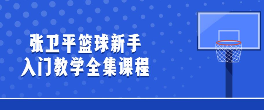 张卫平篮球新手入门教学全集课程