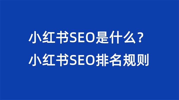 小红书SEO是什么?小红书SEO排名规则 小红书 SEO SEO推广 第1张 小红书SEO是什么?小红书SEO排名规则 小红书 SEO SEO推广 第1张